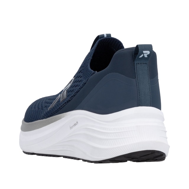 RIEKER Sport Slipper Slipper, Schlupfschuh, Freizeitsneaker mit sockenähnlichem Einstieg