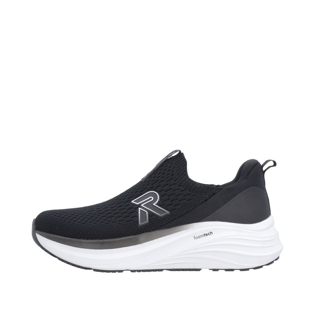 RIEKER Sport Slipper Slipper, Schlupfschuh, Freizeitsneaker mit sockenähnlichem Einstieg