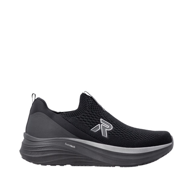 RIEKER Sport Slipper Slipper, Schlupfschuh, Freizeitsneaker mit sockenähnlichem Einstieg