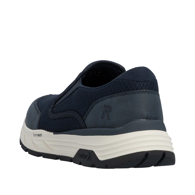 Rieker Slip-On Sneaker Slipper, Schlupfschuh, Halbschuh, Freizeitsneaker mit Gummizüge