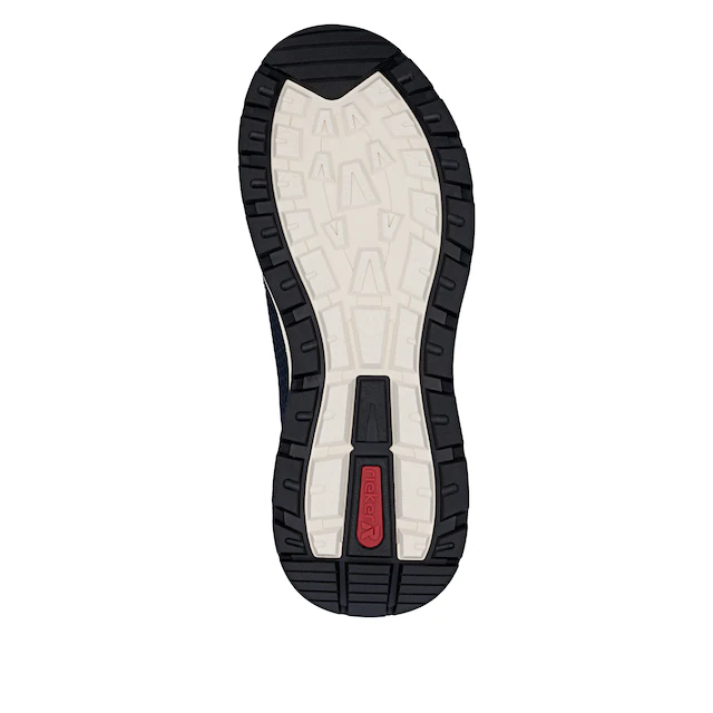 Rieker Slip-On Sneaker Slipper, Schlupfschuh, Halbschuh, Freizeitsneaker mit Gummizüge