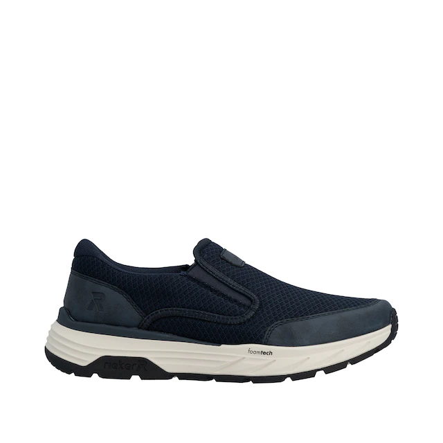 Rieker Slip-On Sneaker Slipper, Schlupfschuh, Halbschuh, Freizeitsneaker mit Gummizüge
