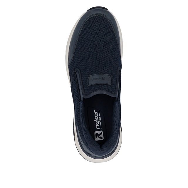 Rieker Slip-On Sneaker Slipper, Schlupfschuh, Halbschuh, Freizeitsneaker mit Gummizüge