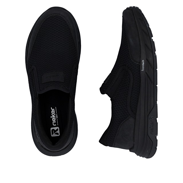 Rieker Slip-On Sneaker Slipper, Schlupfschuh, Halbschuh, Freizeitsneaker mit Gummizüge