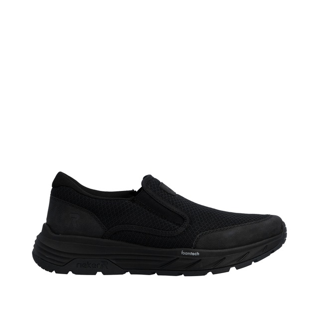 Rieker Slip-On Sneaker Slipper, Schlupfschuh, Halbschuh, Freizeitsneaker mit Gummizüge