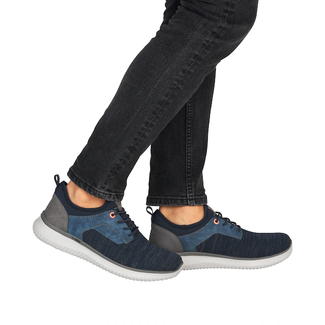 Rieker Slip-On Sneaker Slipper, Halbschuh, Freizeitschuh, Sneaker zum Schlupfen