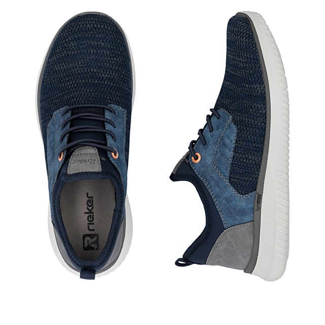 Rieker Slip-On Sneaker Slipper, Halbschuh, Freizeitschuh, Sneaker zum Schlupfen
