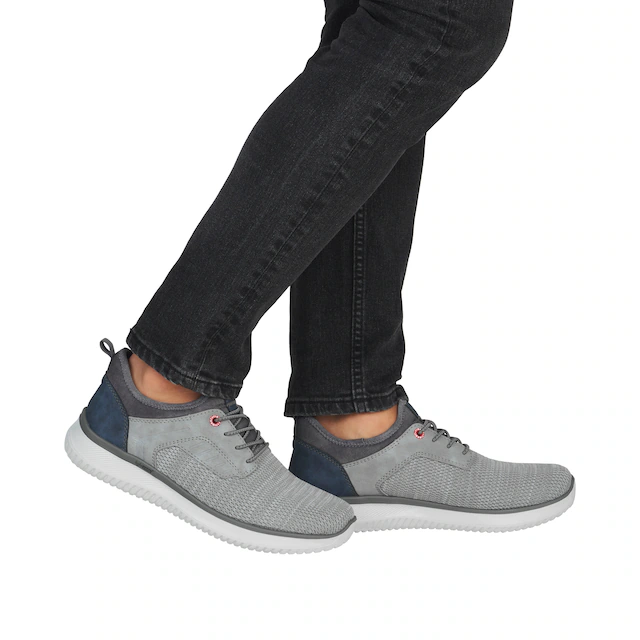 Rieker Slip-On Sneaker Slipper, Halbschuh, Freizeitschuh, Sneaker zum Schlupfen