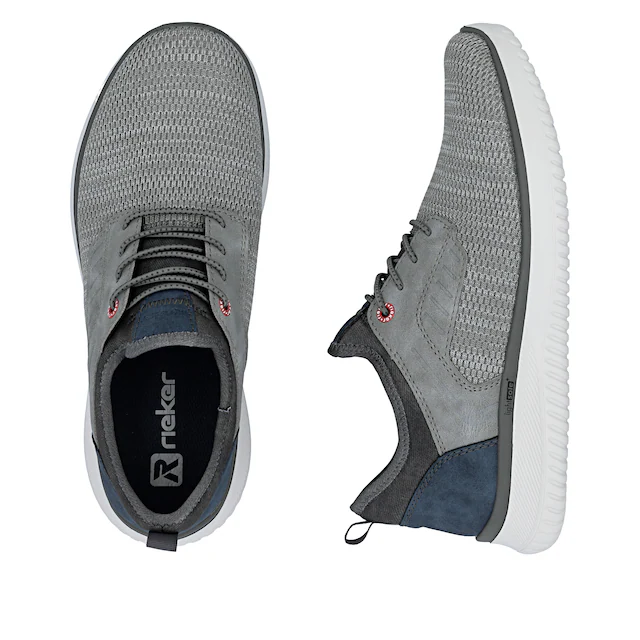 Rieker Slip-On Sneaker Slipper, Halbschuh, Freizeitschuh, Sneaker zum Schlupfen