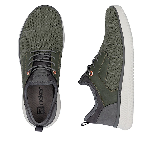 Rieker Slip-On Sneaker Slipper, Halbschuh, Freizeitschuh, Sneaker zum Schlupfen