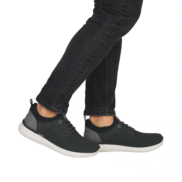 Rieker Slip-On Sneaker Slipper, Halbschuh, Freizeitschuh, Sneaker zum Schlupfen