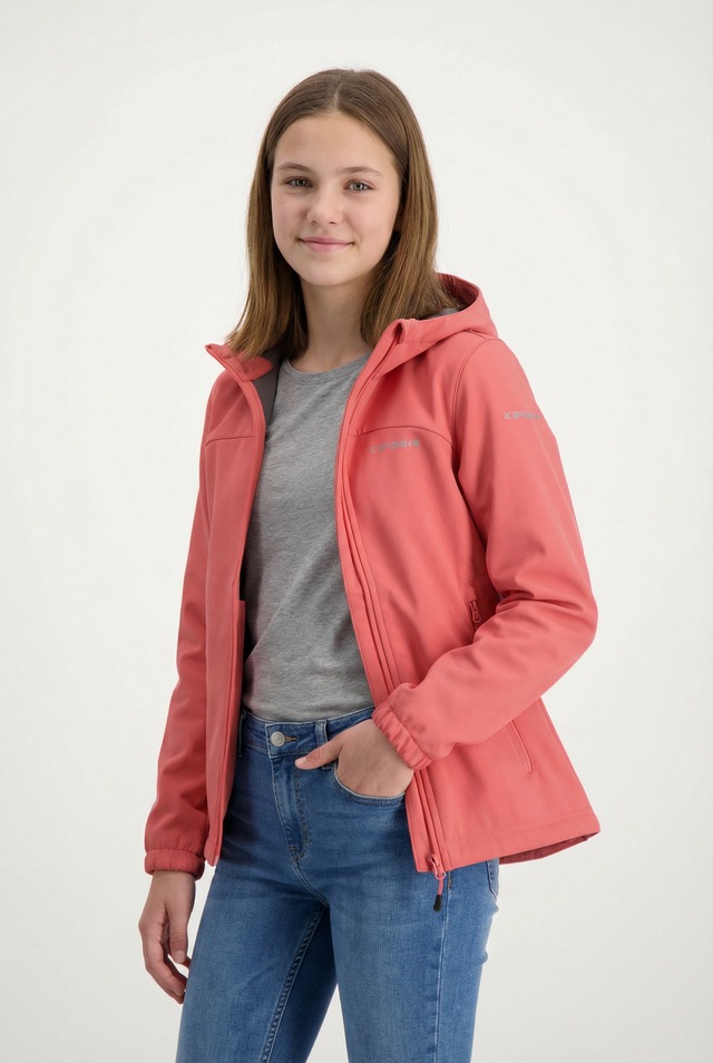 Icepeak Softshelljacke »KLEVE JR« sportlicher Stil, aus Polyester