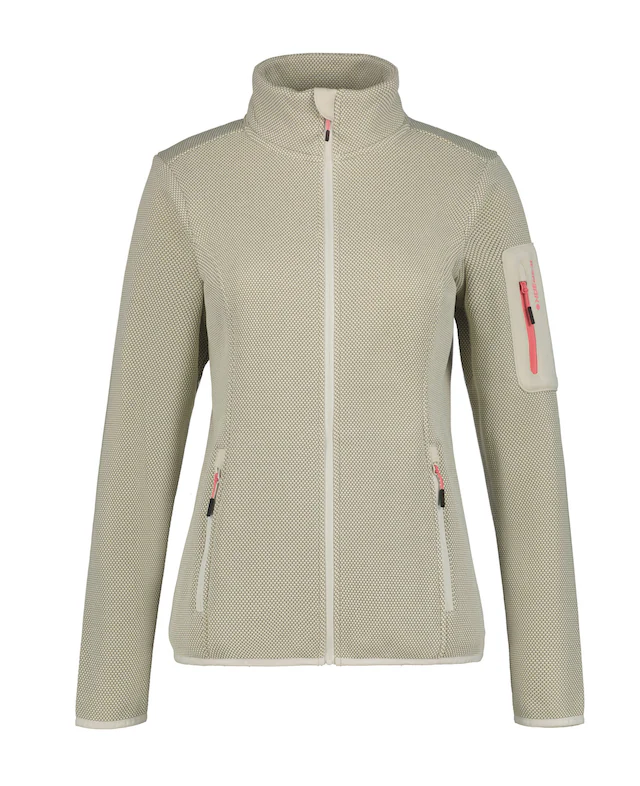 Icepeak Fleecejacke »BOWERSVILLE« mit Reißverschlusstaschen und Ärmeltasche, schnell trocknend