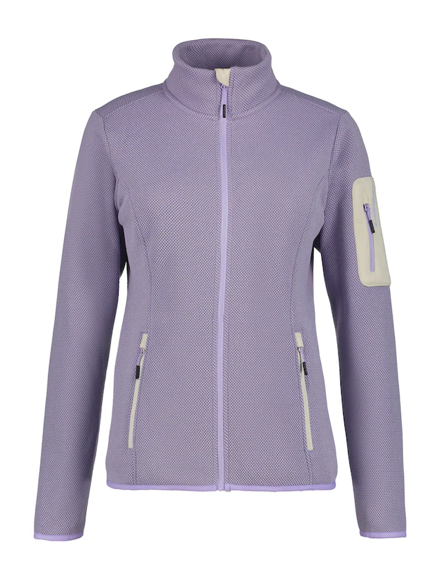 Icepeak Fleecejacke »BOWERSVILLE« mit Reißverschlusstaschen und Ärmeltasche, schnell trocknend