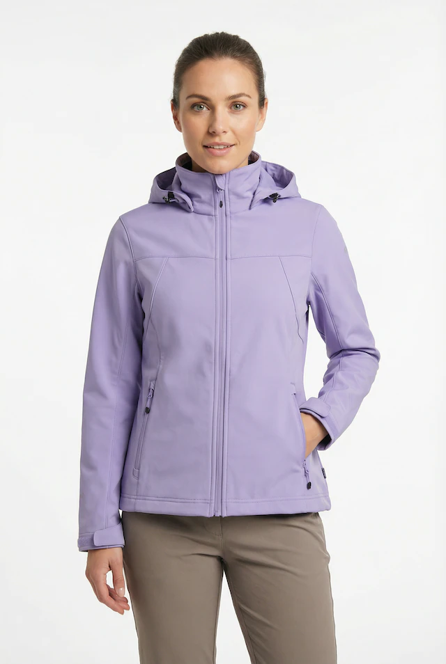 Icepeak Softshelljacke »BOISE« wasserabweisendes Material, atmungsaktiv