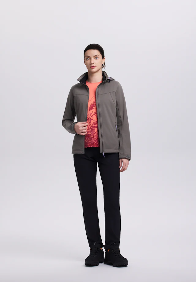 Icepeak Softshelljacke »BOISE« wasserabweisendes Material, atmungsaktiv