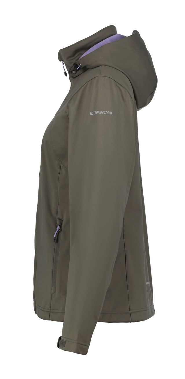 Icepeak Softshelljacke »BOISE« wasserabweisendes Material, atmungsaktiv