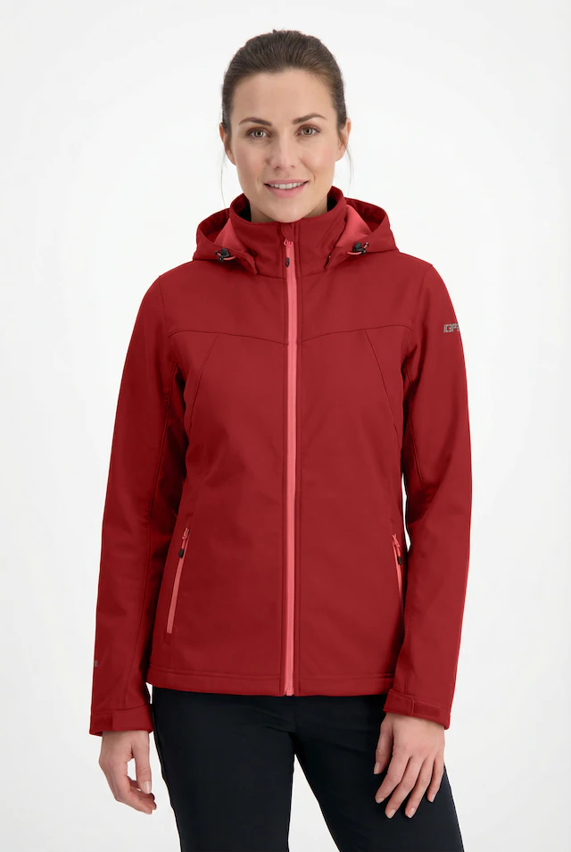 Icepeak Softshelljacke »BOISE« wasserabweisendes Material, atmungsaktiv