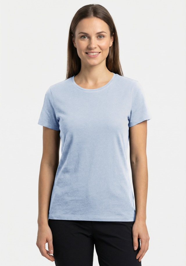 Icepeak T-Shirt »ISLETON« mit O-Ausschnitt, aus Baumwolle, gerader Saum