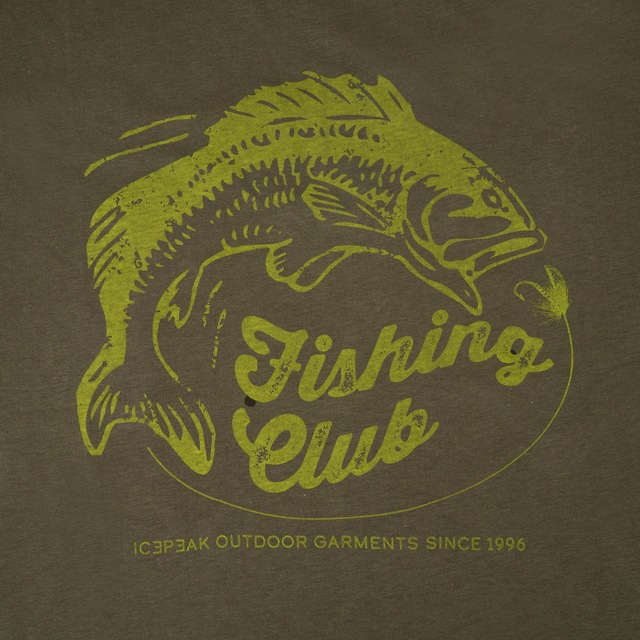 Icepeak T-Shirt »MILLINGTON« Print T-Shirt, aus Baumwolle