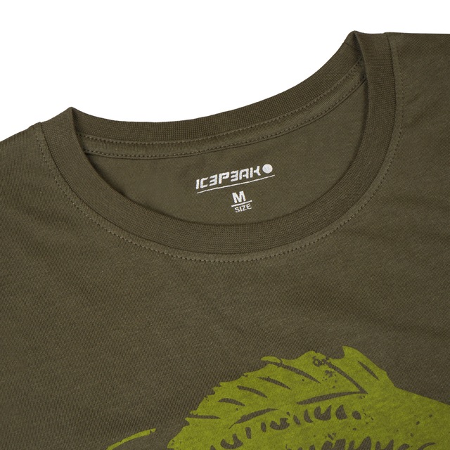 Icepeak T-Shirt »MILLINGTON« Print T-Shirt, aus Baumwolle