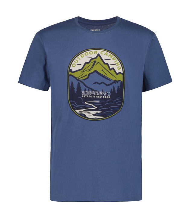 Icepeak T-Shirt »MILLINGTON« Print T-Shirt, aus Baumwolle