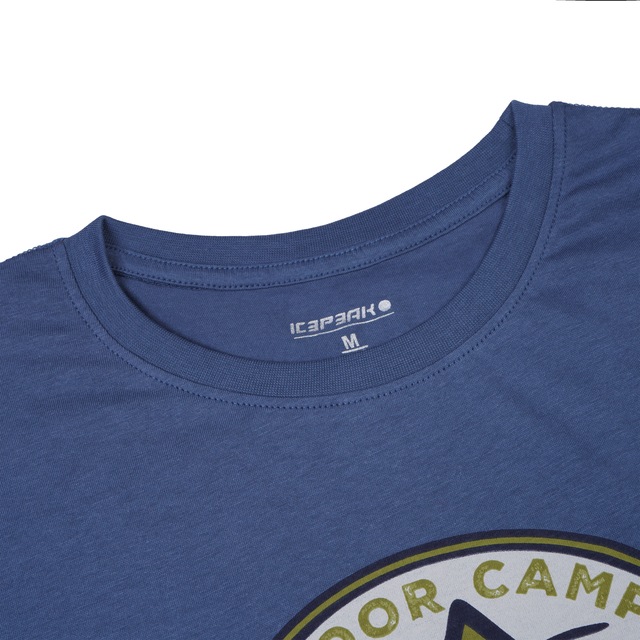 Icepeak T-Shirt »MILLINGTON« Print T-Shirt, aus Baumwolle