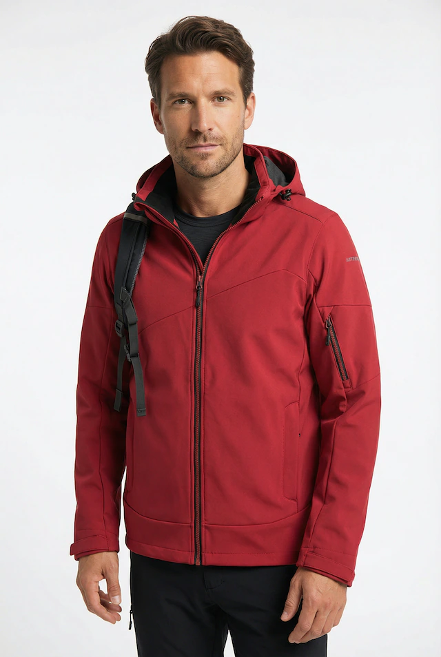 Icepeak Softshelljacke »BARMSTEDT« wasserabweisend, winddicht, atmungsaktiv