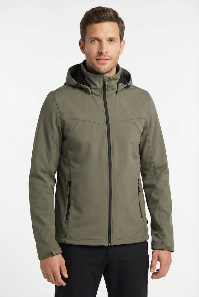 Icepeak Softshelljacke »BIGGS« wasserabweisendes Obermaterial, atmungsaktiv