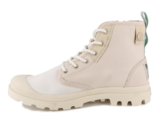 Palladium Schnürboots »PAMPA DETROIT ZIP SU« Schnürstiefel, Schnürstiefelette aus Canvas mit Reißverschluss
