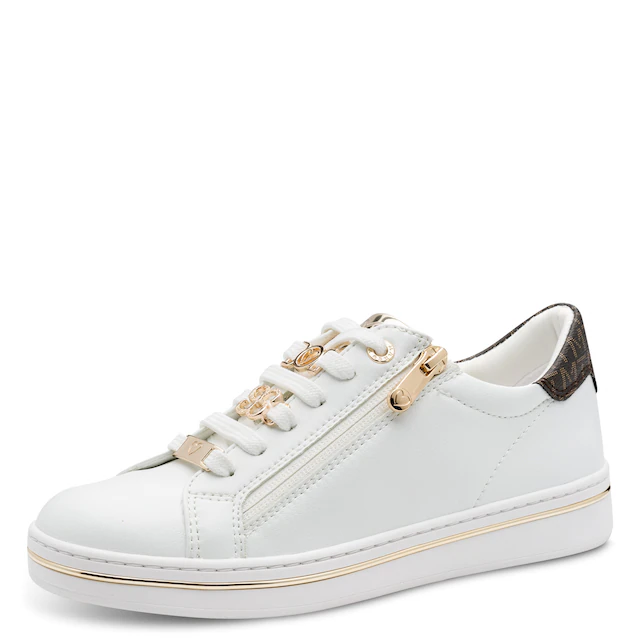 MARCO TOZZI Plateausneaker , Freizeitschuh, Halbschuh, Schnürschuh mit Logoschriftzug