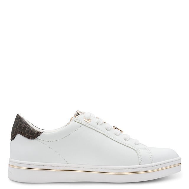 MARCO TOZZI Plateausneaker , Freizeitschuh, Halbschuh, Schnürschuh mit Logoschriftzug