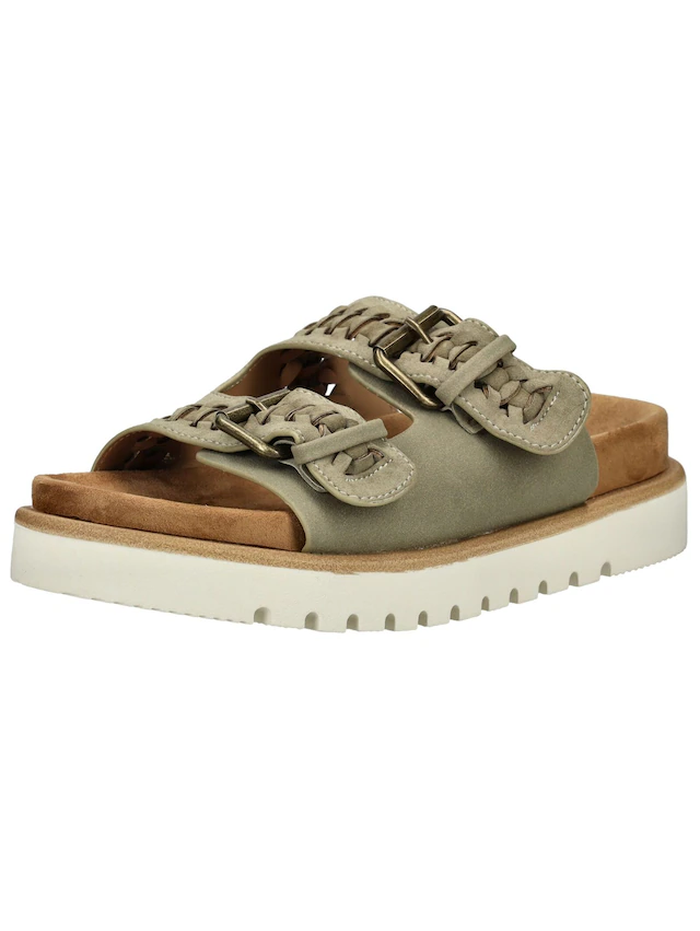 Mustang Shoes Pantolette »Mustang Shoes Pantoletten Lederimitat/Textil«