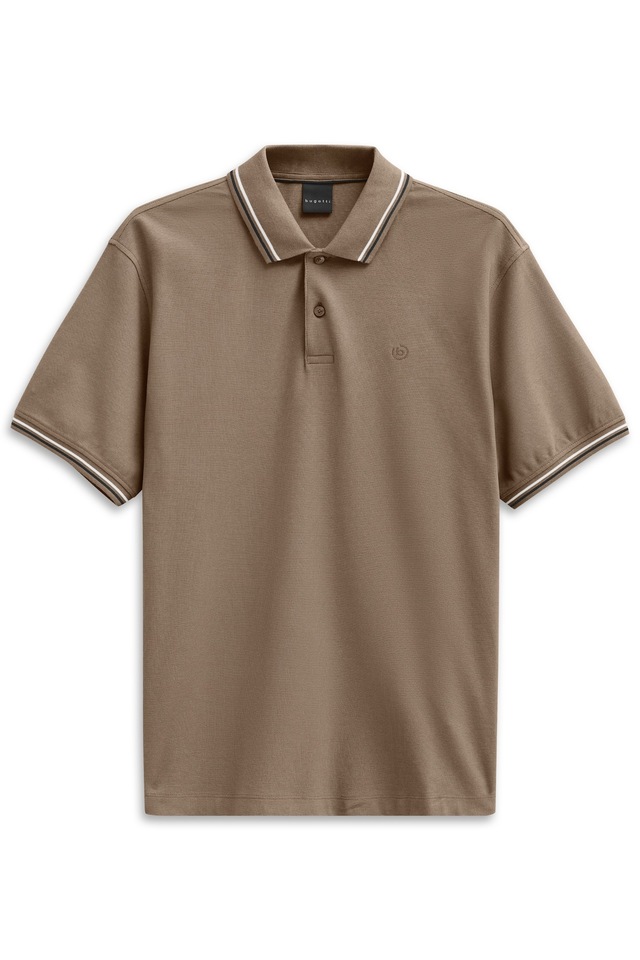 bugatti Poloshirt »Modern Fit« Basic Essential aus Baumwolle