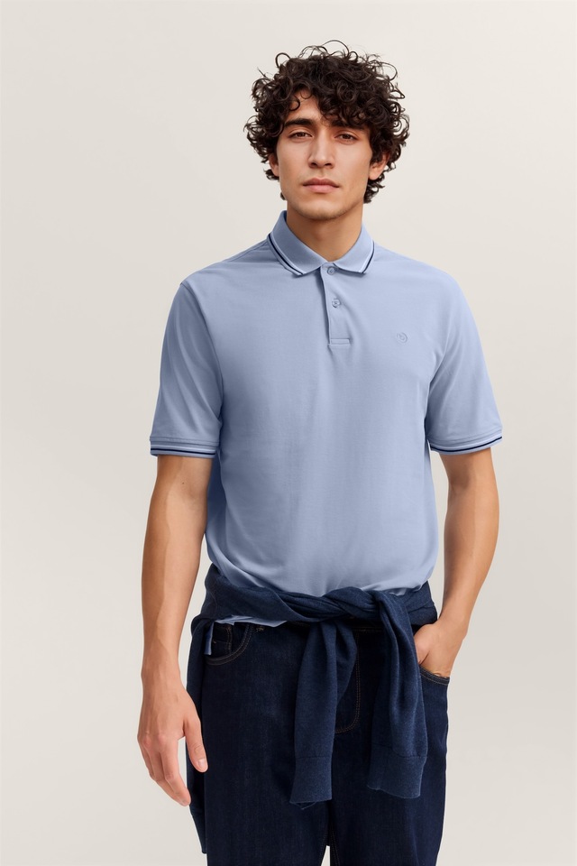 bugatti Poloshirt »Modern Fit« Basic Essential aus Baumwolle
