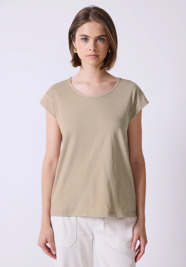 STREET ONE STUDIO T-Shirt aus reiner Baumwolle