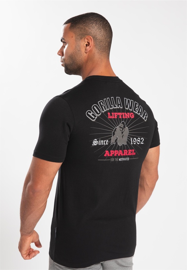 Gorilla Wear Funktionsshirt mit coolem, großem Rückenprint