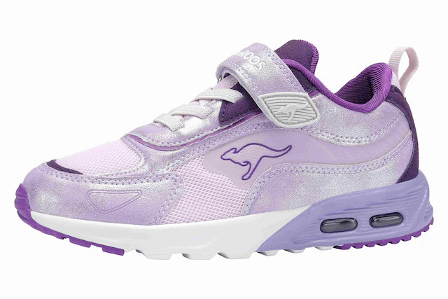 KangaROOS Sneaker »KX-LUFT EV« leicht, atmungsaktiv und gute Dämpfung, mit Schimmereffekt