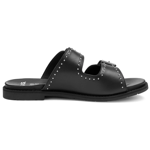 Ara Pantolette »ELBA« Blockabsatz, Schlupfschuh mit kleinen Nieten verziert, G-Weite (=weit)