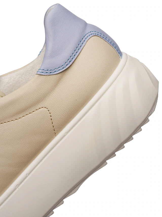 Ara Plateausneaker »MONACO« Freizeitschuh, Halbschuh, Schnürer mit Kontrastbesatz, H-Weite