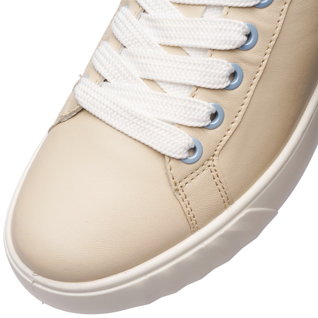 Ara Plateausneaker »MONACO« Freizeitschuh, Halbschuh, Schnürer mit Kontrastbesatz, H-Weite