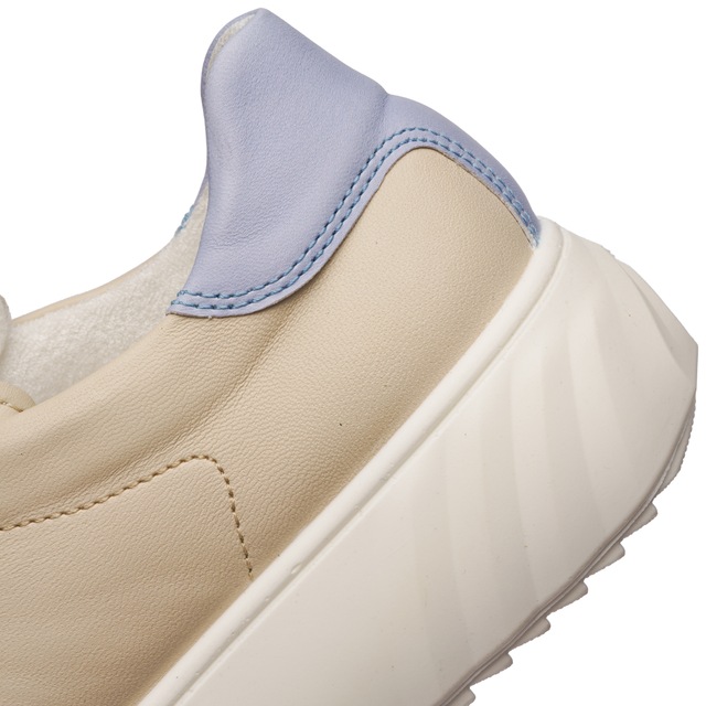 Ara Plateausneaker »MONACO« Freizeitschuh, Halbschuh, Schnürer mit Kontrastbesatz, H-Weite