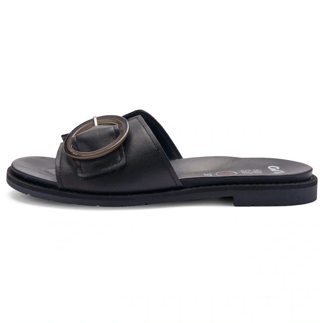 Ara Pantolette »ELBA« Sommerschuh, Schlupfschuh mit Zierschnalle, in Weite G (= weit)