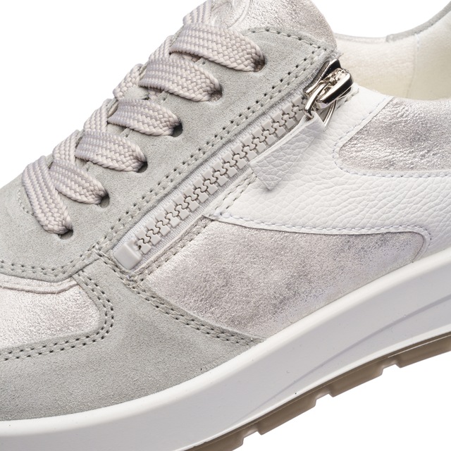 Ara Plateausneaker »NEW YORK« Plateau, Freizeitschuh, Halbschuh, Schnürer, Kontrastbesätze, H-Weite