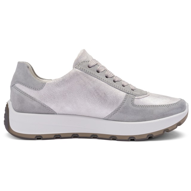 Ara Plateausneaker »NEW YORK« Plateau, Freizeitschuh, Halbschuh, Schnürer, Kontrastbesätze, H-Weite