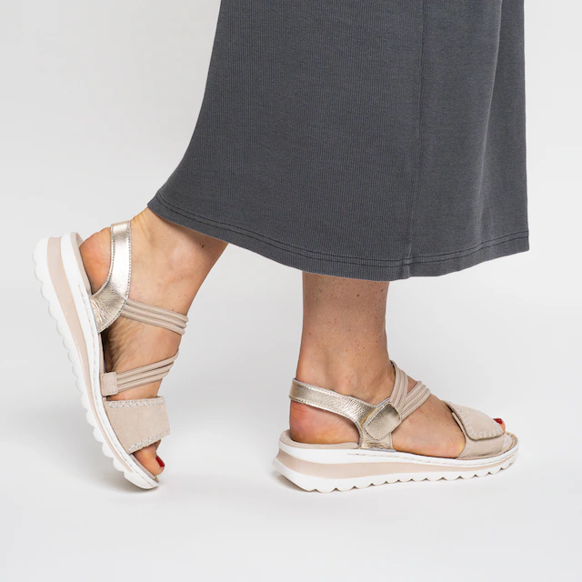 Ara Keilsandalette »TAMPA« Riemchensandale, Sommerschuh in bequemer Weite G (= weit)