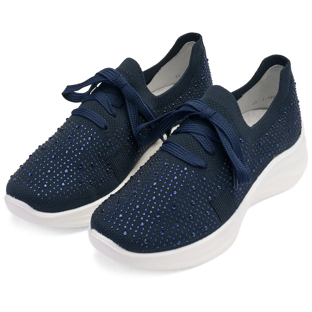 Ara Slip-On Sneaker »SEATTLE« Keilabsatz, Slipper, Freizeitschuh mit Strasssteinen, H-Weite
