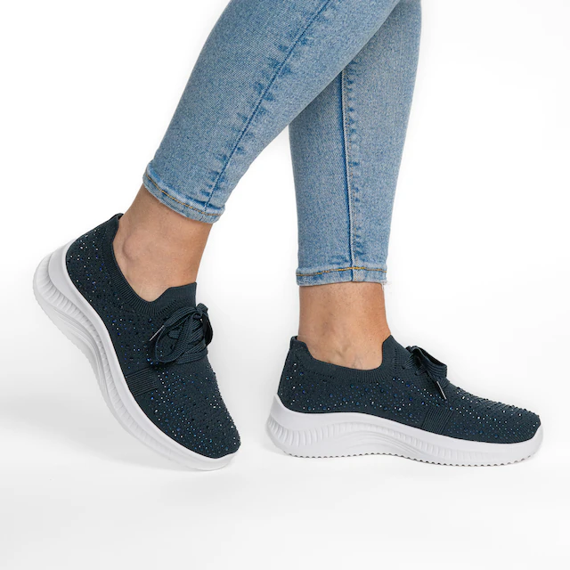 Ara Slip-On Sneaker »SEATTLE« Keilabsatz, Slipper, Freizeitschuh mit Strasssteinen, H-Weite