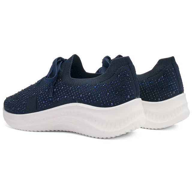 Ara Slip-On Sneaker »SEATTLE« Keilabsatz, Slipper, Freizeitschuh mit Strasssteinen, H-Weite