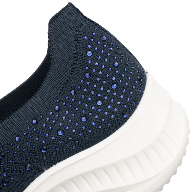 Ara Slip-On Sneaker »SEATTLE« Keilabsatz, Slipper, Freizeitschuh mit Strasssteinen, H-Weite
